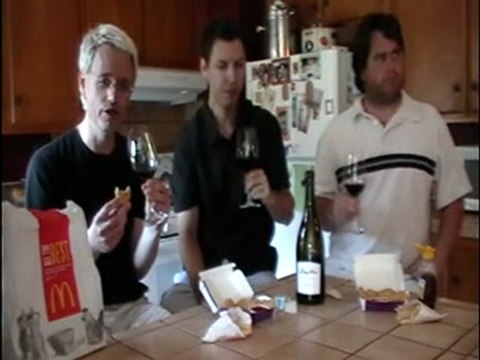 Wine Weirdos pair Costco Syrah with McDonald's