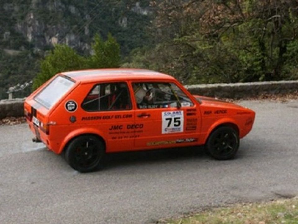 MONTEE HISTORIQUE ST CEZAIRE 2010  GOLF 1 joel.