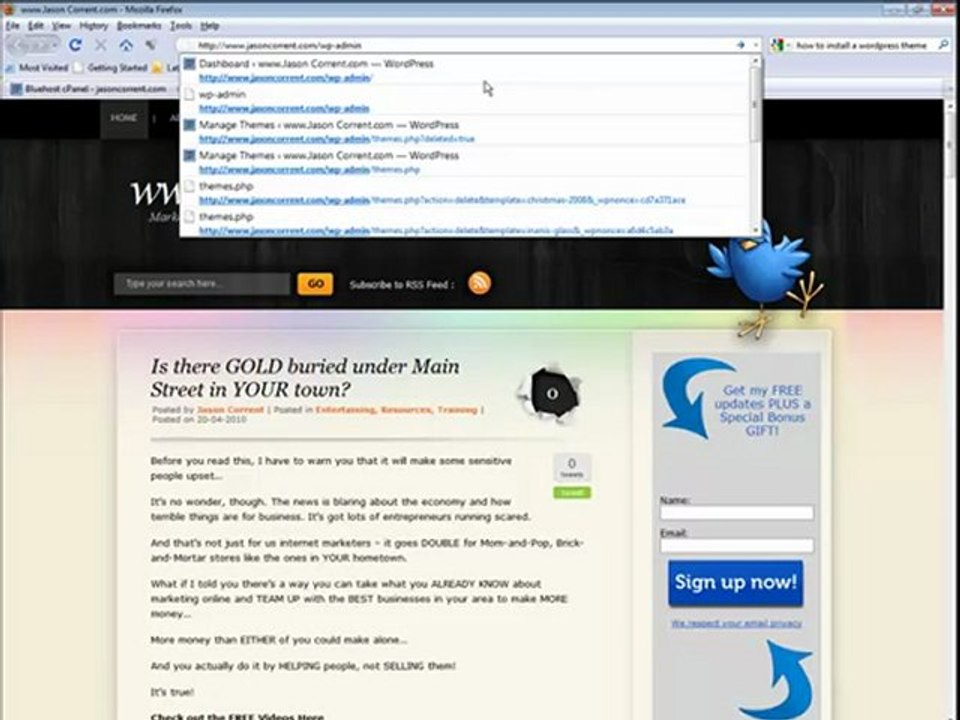 Installing Wordpress Blog-Part3