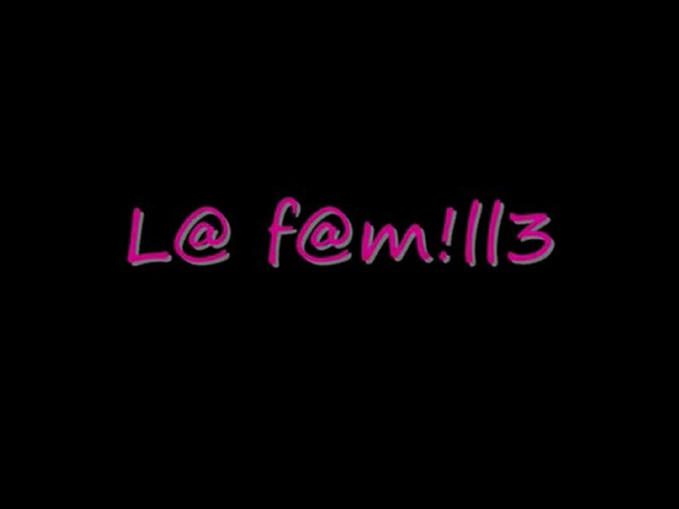 lui et ma famille