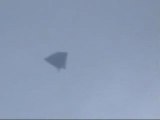 Black Triangle UFO Hovers Over Southampton