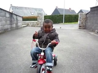 premiers tours de pedales !!!