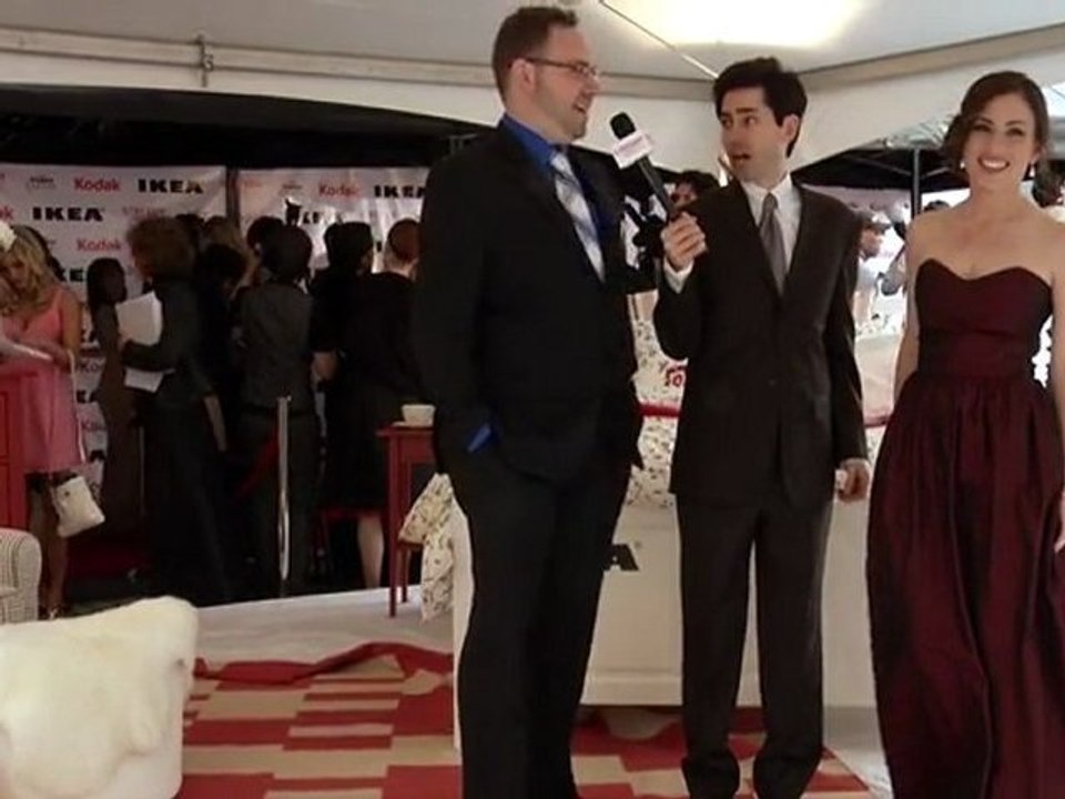 Robert Welkner and Hailey Bright - 2010 Streamy Awards ...