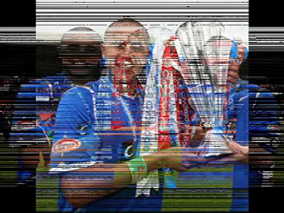 Glasgow rangers champions 2010 & Madjid Bougherra