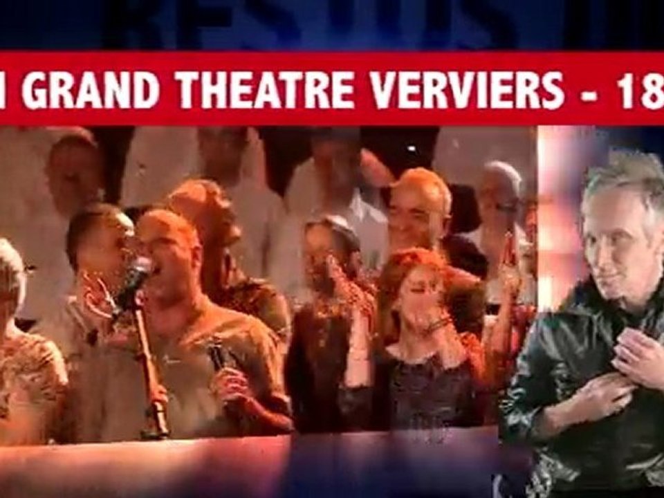 Tour Restos du Coeur 2010 avec Nostalgie