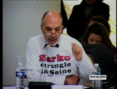 Séance du CG de la Seine-Saint-Denis - Prdt de groupe
