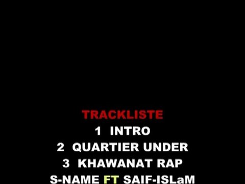 ZAN9A-NoiR TRACK LISTE
