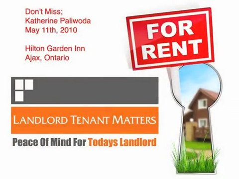 Tenant Rights|Landlord and Tenant Act|Landlord Rights|Oshawa