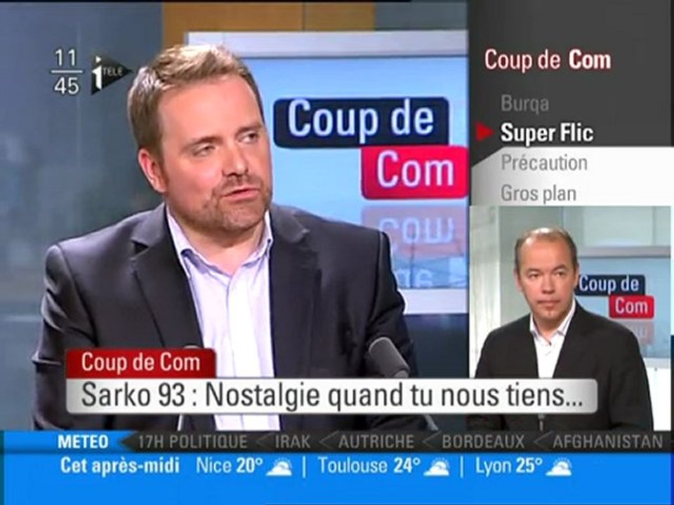 Bastien Millot (Bygmalion) dans "Coup de Com" le 25 avril 2010