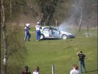 Accident Stéphane Jacquot avec la 106