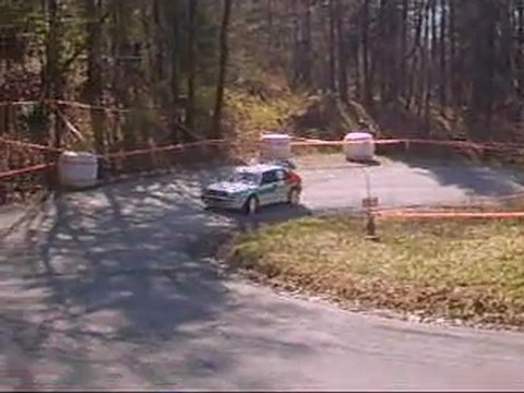 Lancia Delta Repsol à la montée historique de Quintal 2010