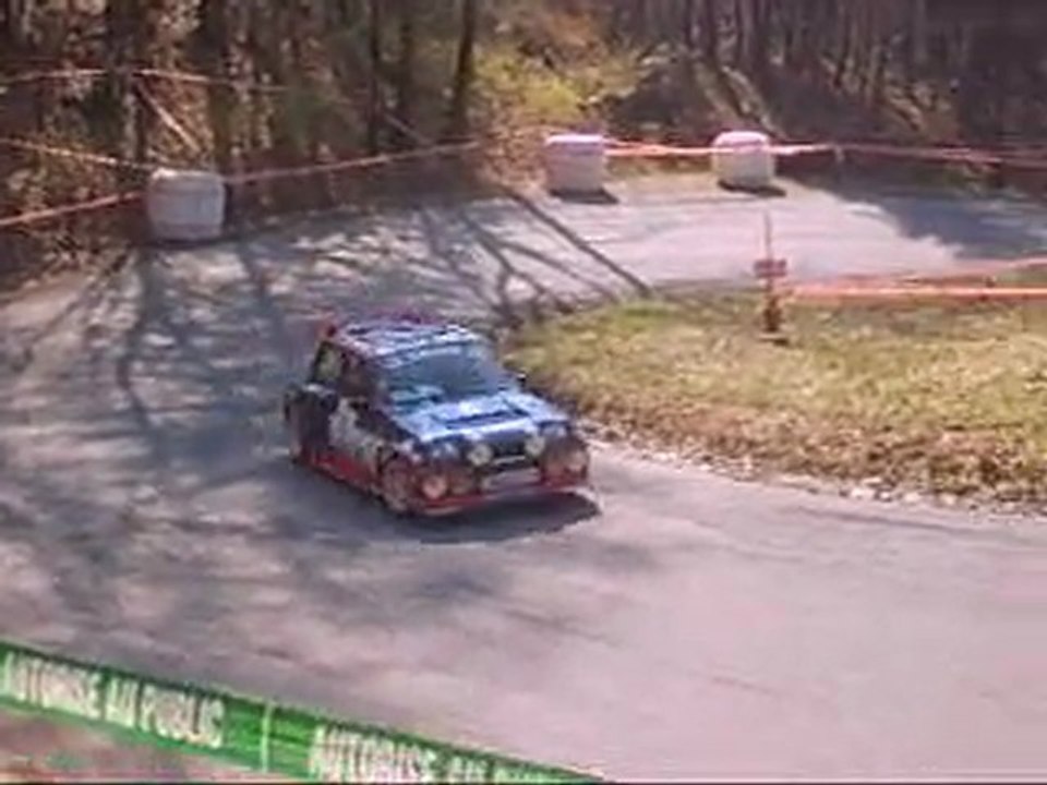Renault 5 Turbo 2 Cévennes montée histo de Quintal 2010