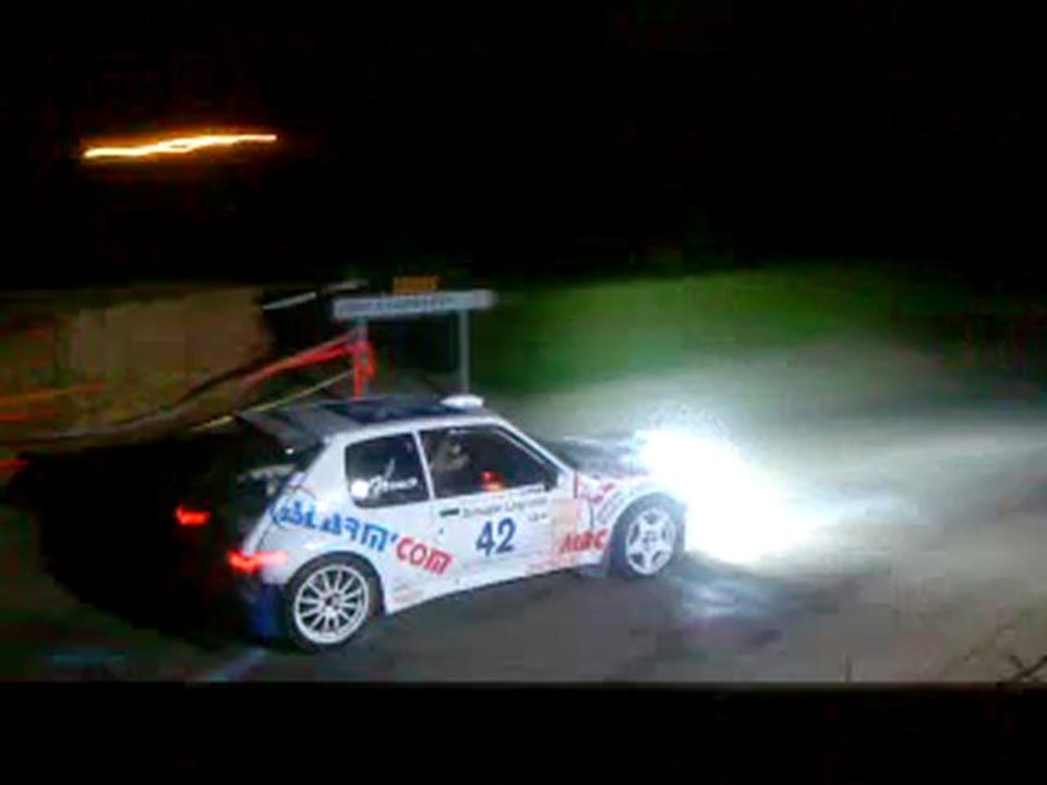 Rallye de la suisse normande 2010 SALLES/FRANCO 1er etape