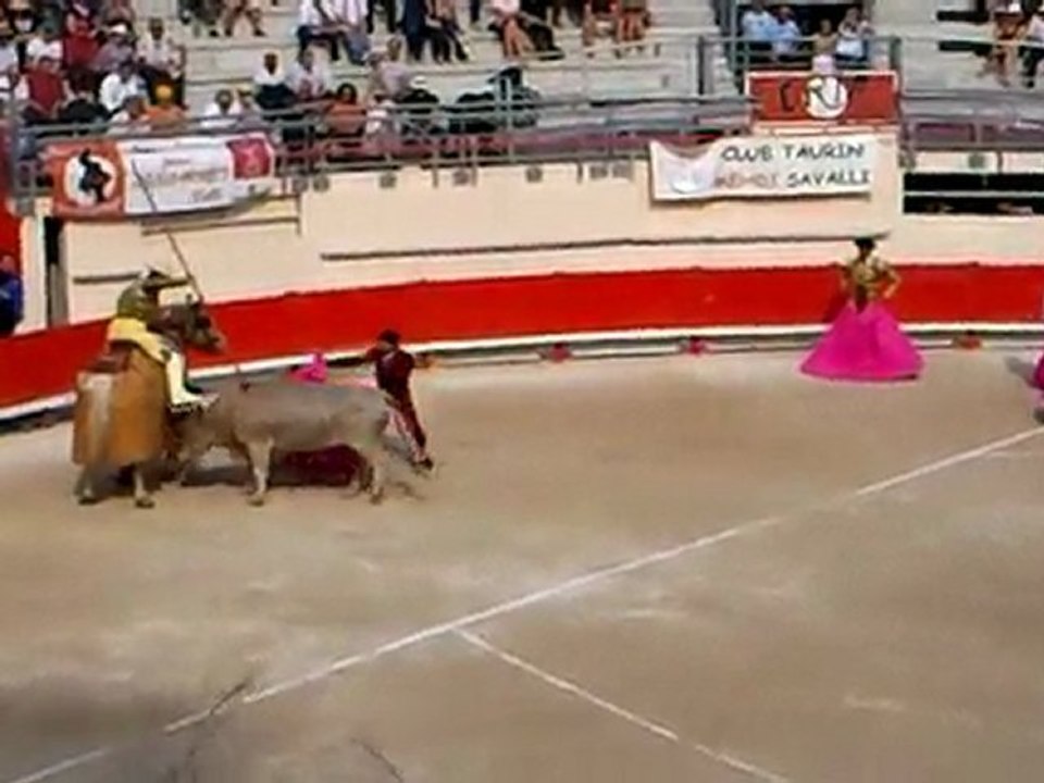 Corrida de Prieto de la Cal: Piques 1er toro