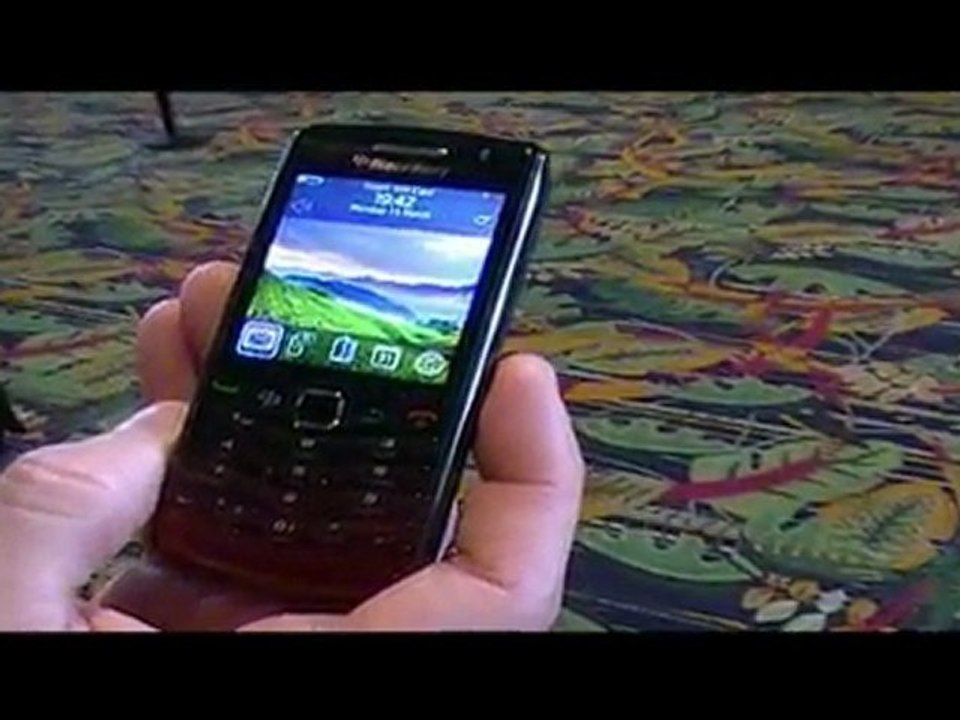 Presentation Blackberry Bold 9650 and Pearl 3G