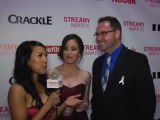 Robert Welkner and Hailey Bright-2010 Streamy Awards ...