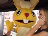 Cuddles the Bunny - 2010 Streamy Awards Red Carpet