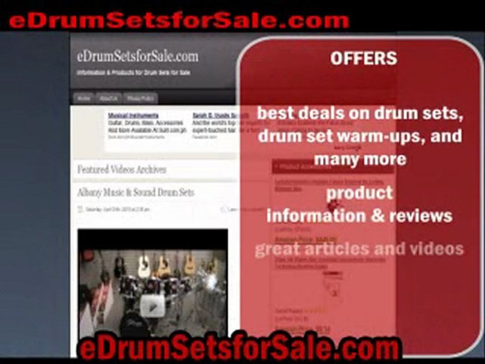 Drum Set for Sale