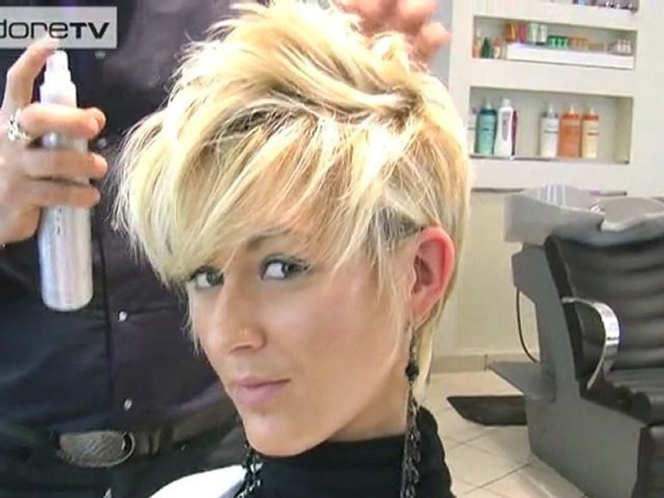 Coiffure Cheveux Courts Version Rock