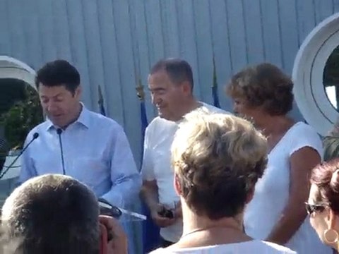 INAUGURATION DE LA PISTE CYCLABLE CHRISTIAN ESTROSI
