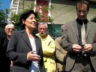 La ligne de départ du Tour de France à Bourg-de-Péage