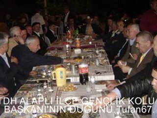 TDH ALAPLI GNÇLİK KOLU.BAŞKANI.DÜĞÜNÜ.