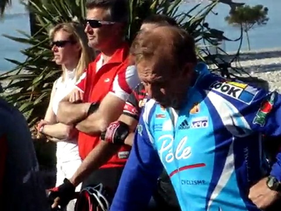 INAUGURATION DE LA PISTE CYCLABLE CHRISTIAN ESTROSI