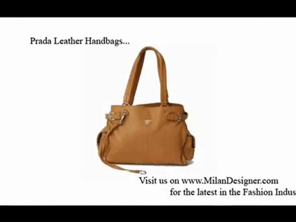 Prada Leather Handbags, Prada Bags, Milandesigner.com