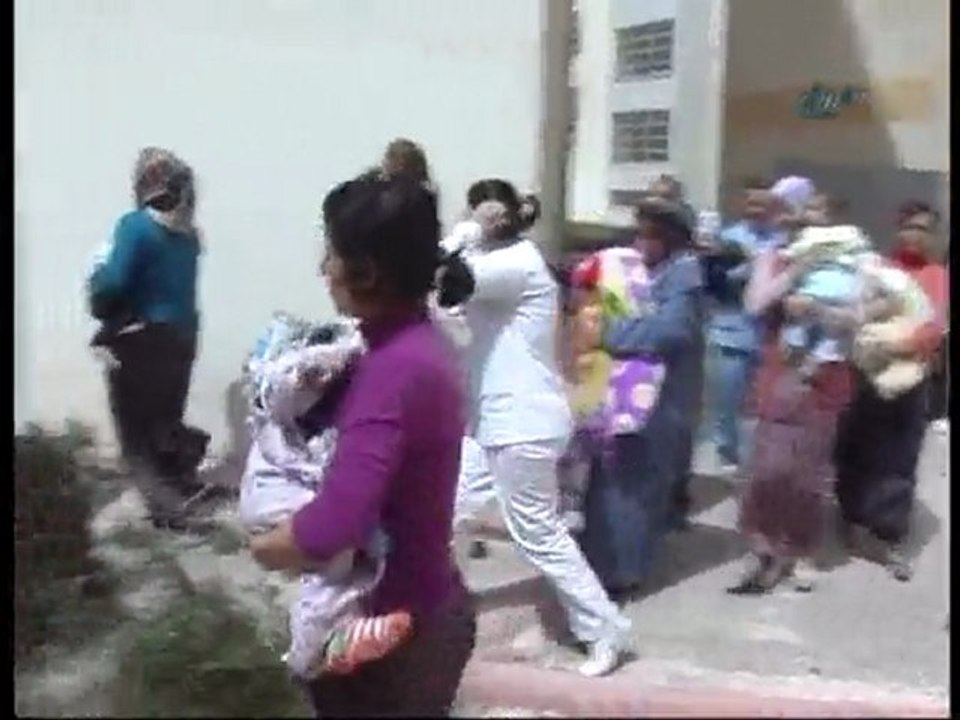 Takbikatta Hasta Çocuklar Kulanaıldı!...