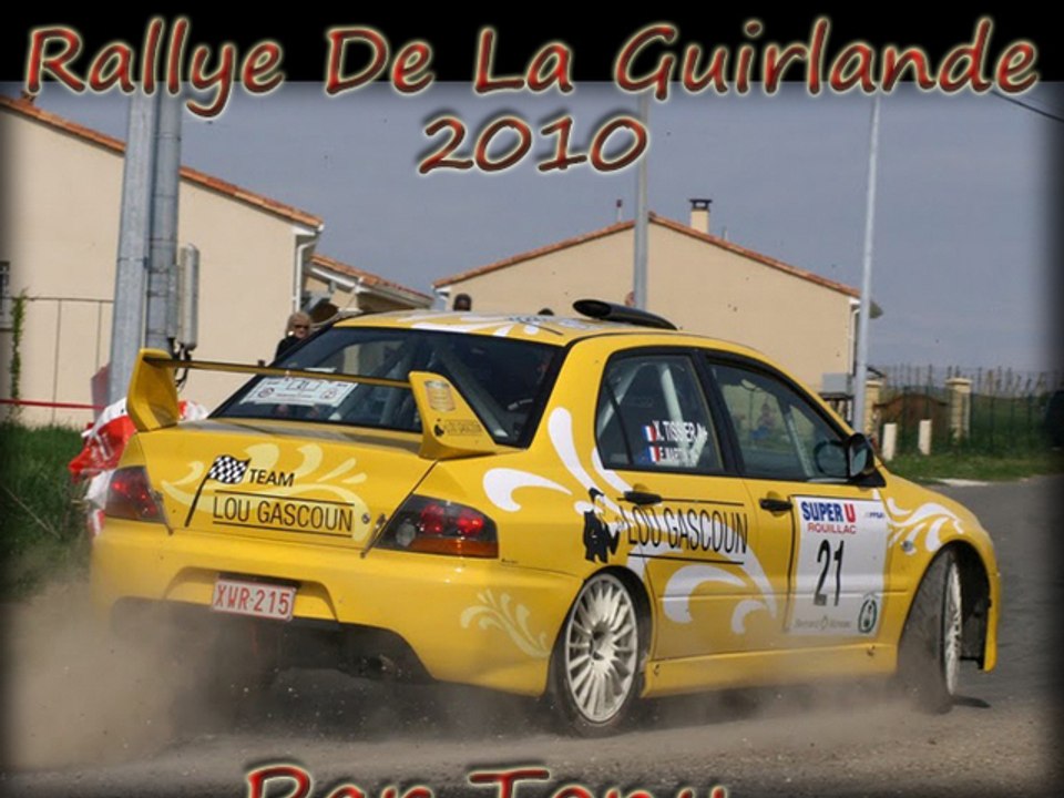 RALLYE DE LA GUIRLANDE 2010