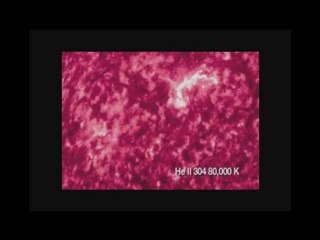 Grande éruption solaire avril 2010