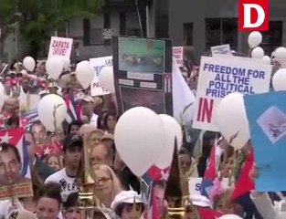 Marcha en apoyo a las Damas de Blanco