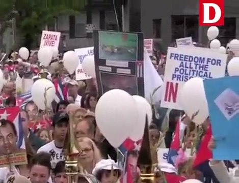 Marcha en apoyo a las Damas de Blanco