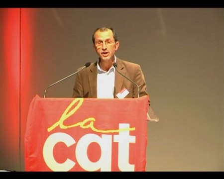 57ème Congrès UD CGT 33 Bernard Bret