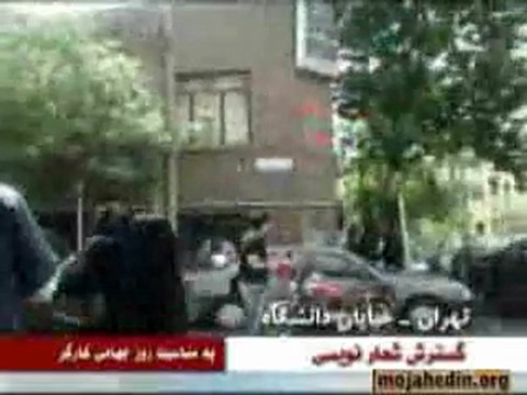 Sharnvysy occasion of May Day spread, Tehran, May