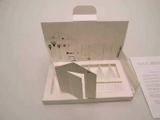 Carte postale pop-up : LE JARDIN POSTAL