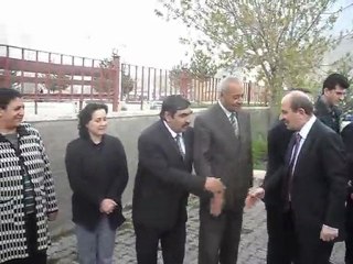 Erzurum Valisi Öztürk Pasinler'de Karşılama