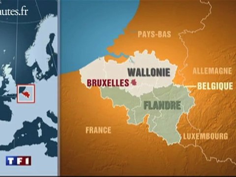 TF1 ne sait pas situer la Flandre et la Wallonie