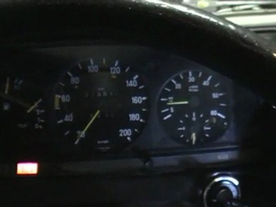 W123 - Test Dieseldrehzahlmesser/Compte-tours pour Diesel
