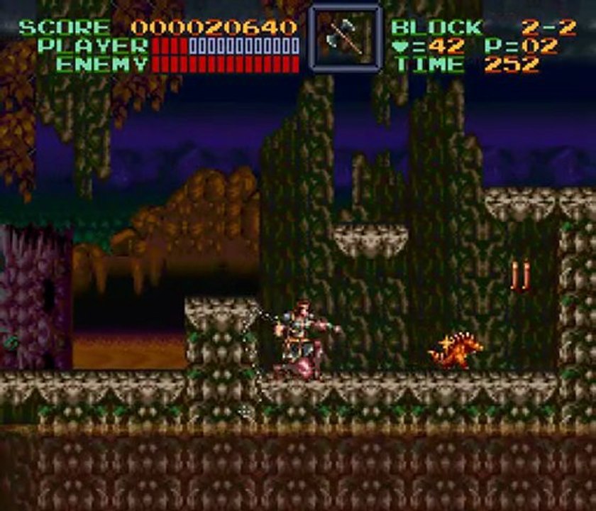 Let's Play Super Castlevania IV - 2 - Meat is good for you
