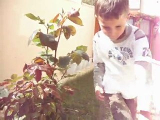 ipek ve bahçe keyfi :))