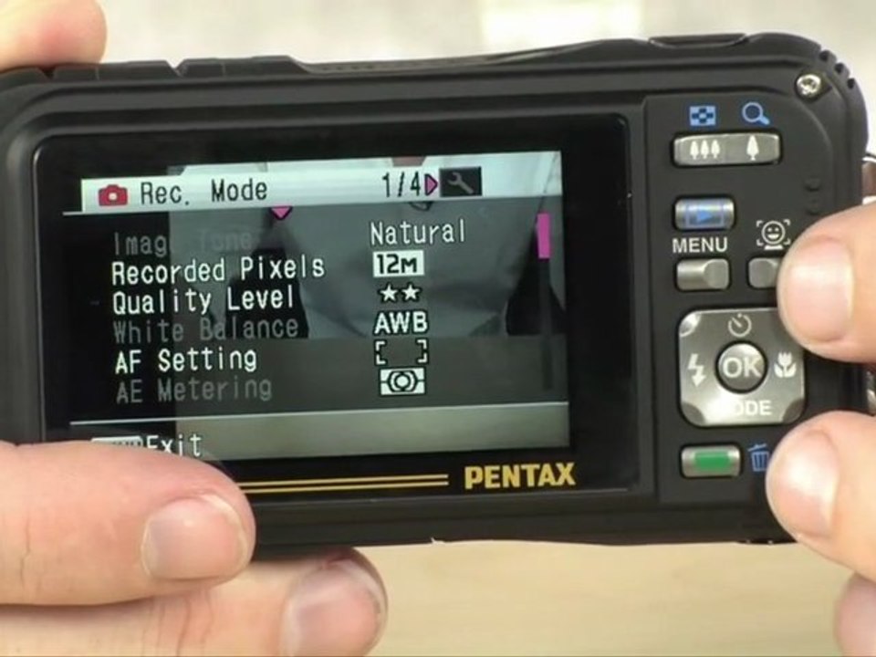Pentax Optio W90 Digital Camera