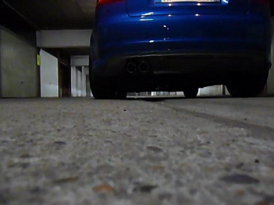 Ligne Milltek sans silencieux intermédiaire sur Audi S3 8P