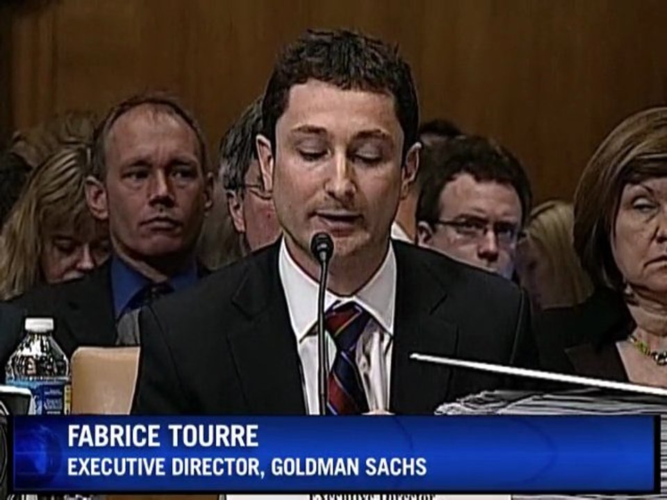 US senators grill Goldman execs on meltdown role