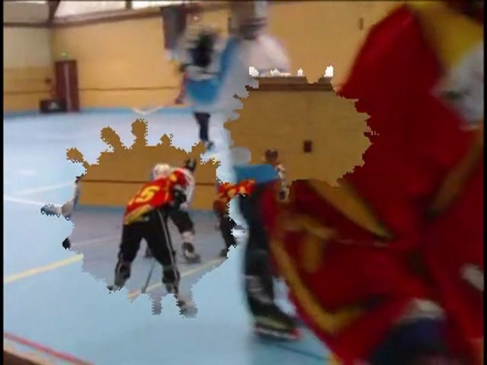 Aix vs Eurocopter avril 2010, roller inline hockey