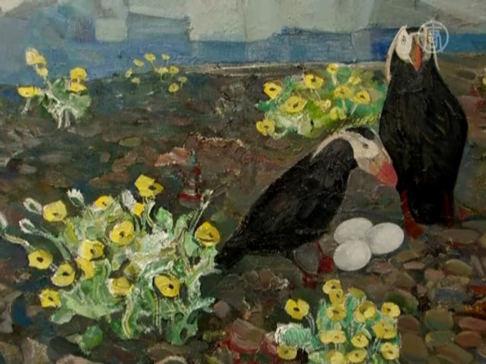 Северное сияние на макушке земли увидел петербургский художн