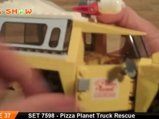 LEGO 7598 : LEGO Pizza Planet Truck Rescue Toy Story 3 Revie