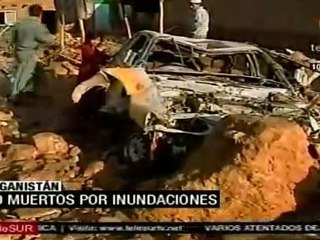 Inundaciones en Afganistán, al menos 10 muertos