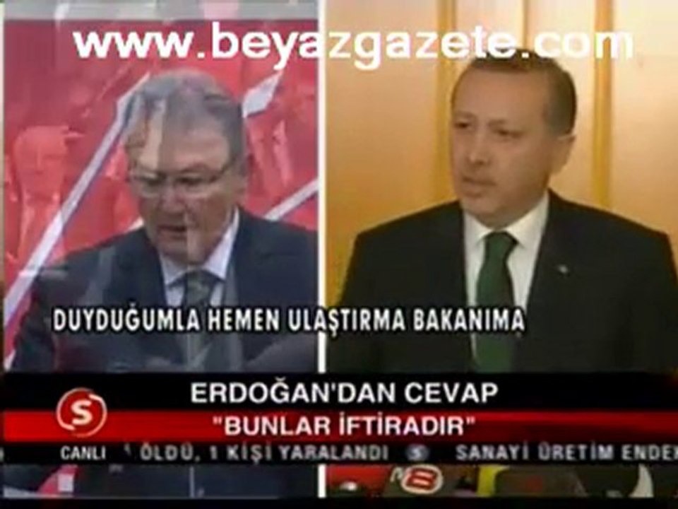 Erdoğan Sert Çıktı