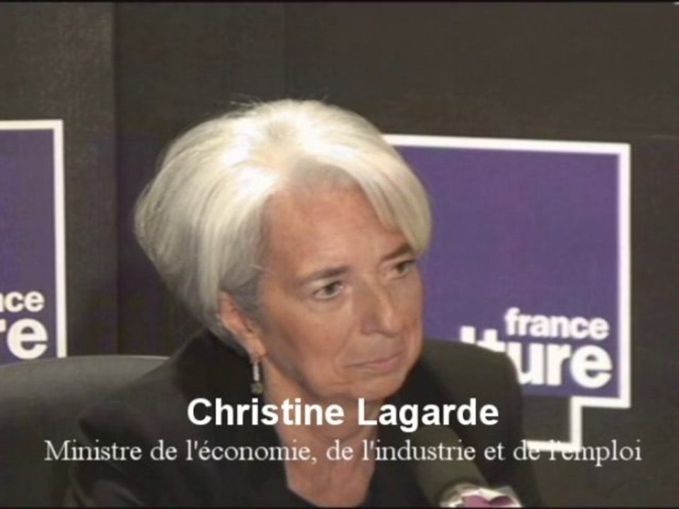 Christine Lagarde - Les Matins